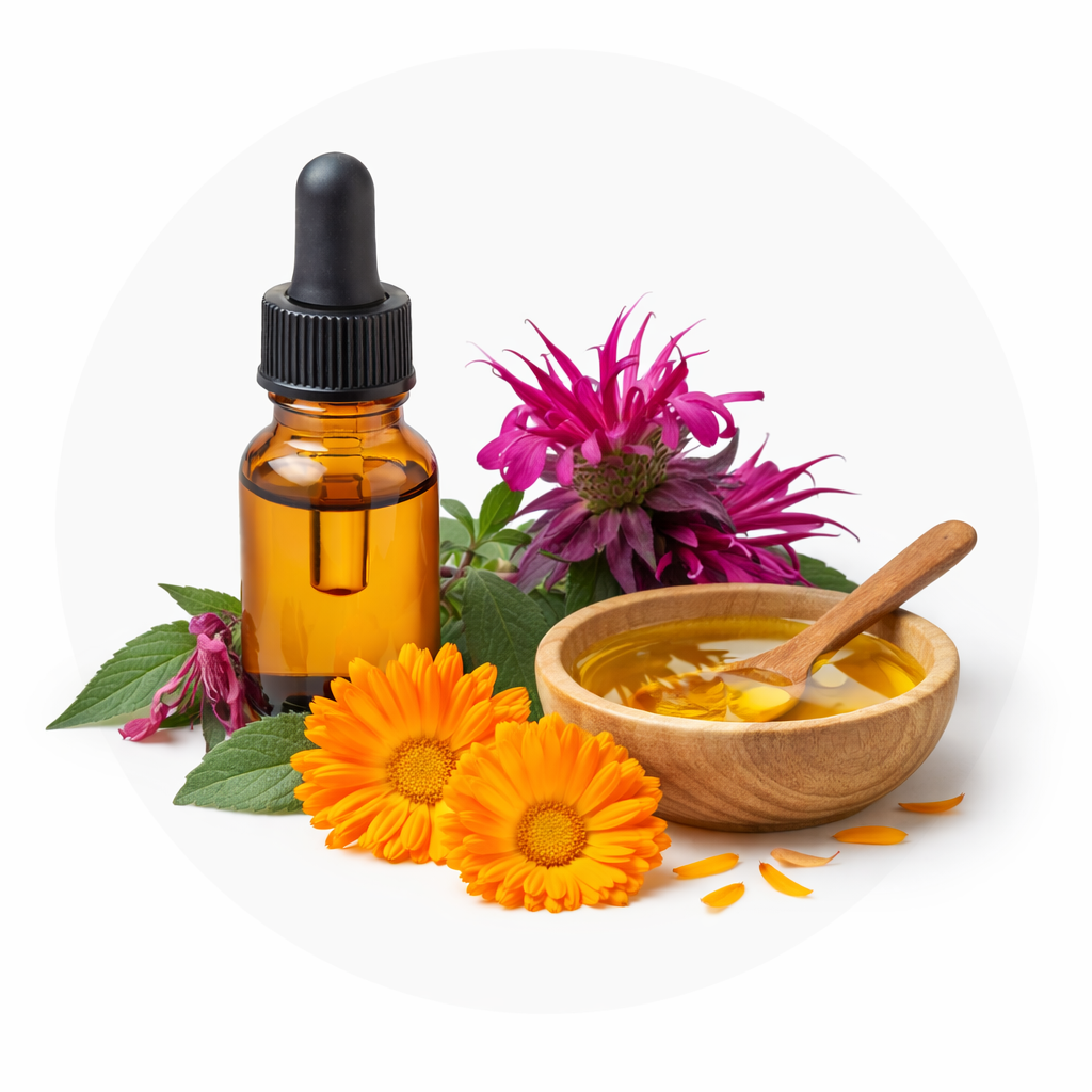 Fungokiller composición: Monarda y Caléndula